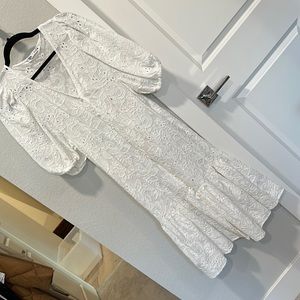 Zara lace midi dress